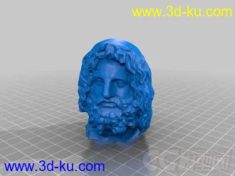 塞拉皮斯 3D打印模型 STL格式的图片