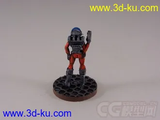 太空美少女 3D打印模型 STL格式的图片