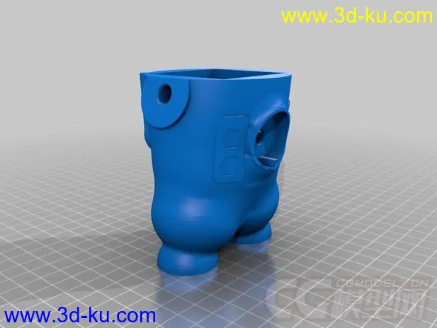 太空机器人 3D打印模型 STL格式的图片1