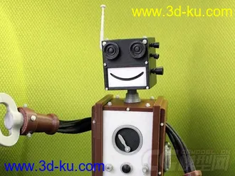 通讯机器人 3D打印模型 STL格式的图片
