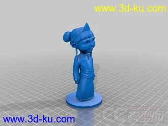 小公主 3D打印模型 STL格式的图片