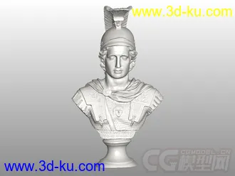 亚历山大帝 3D打印模型 STL格式的图片