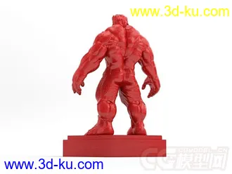 雄武的绿巨人 3D打印模型 STL格式的图片
