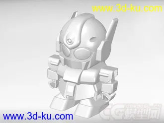幸运的小怪兽 3D打印模型 STL格式的图片