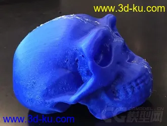 猿人头骨 3D打印模型 STL格式的图片