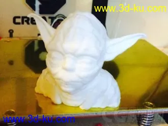 尤达 3D打印模型 STL格式的图片