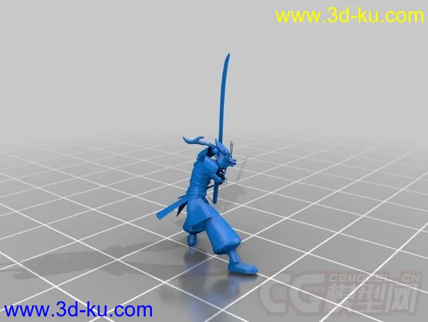 英雄联盟 剑圣 3D打印模型 STL格式的图片2
