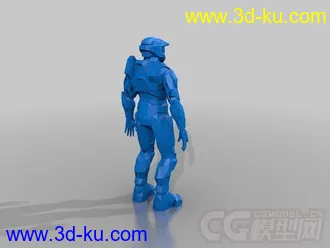 战士 3D打印模型 STL格式的图片