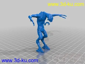 中年人 3D打印模型 STL格式的图片