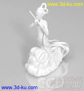 嫦娥 月亮仙子 众景 3D打印模型 STL格式的图片