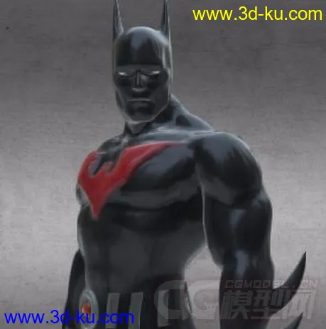 蝙蝠侠 3D打印模型 STL格式的图片2