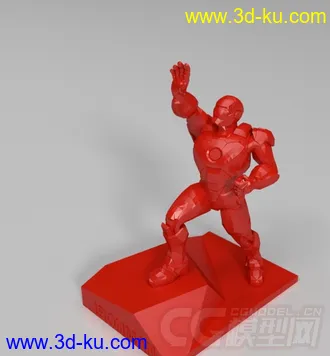 钢铁侠 3D打印模型 STL格式的图片