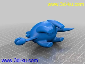 剑龙 3D打印模型 STL格式的图片