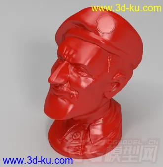盟军上校 3D打印模型 STL格式的图片