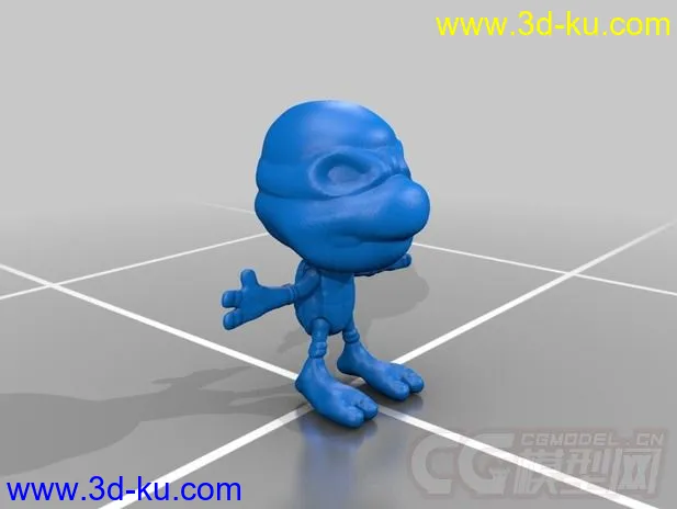 忍者神龟 3D打印模型 STL格式的图片2