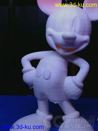 米老鼠 3D打印模型 STL格式的图片