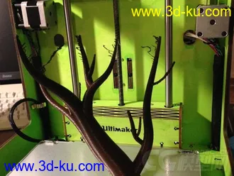 树与鸟 3D打印模型 STL格式的图片
