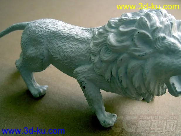 新非洲狮子 3D打印模型 STL格式的图片1