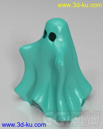 幽灵的拥抱 3D打印模型 STL格式的图片