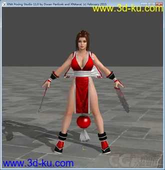 3D打印模型不知火舞的图片