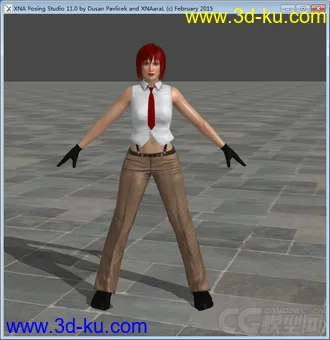 3D打印模型拳皇女角色：温妮莎的图片