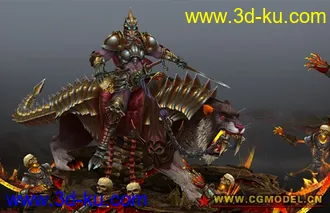 3D打印模型《黑武士》2009最后的一个作品，希望大家喜欢的图片