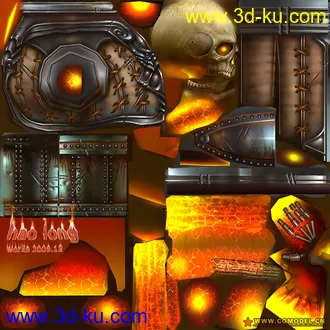 3D打印模型《黑武士》2009最后的一个作品，希望大家喜欢的图片