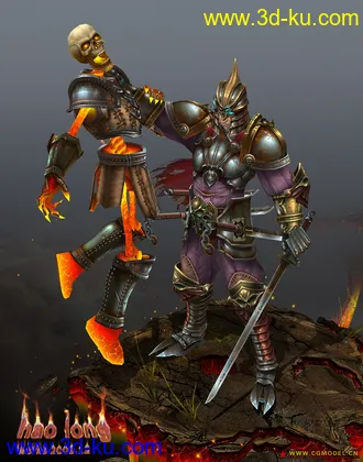 3D打印模型《黑武士》2009最后的一个作品，希望大家喜欢的图片