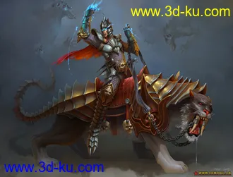 3D打印模型《黑武士》2009最后的一个作品，希望大家喜欢的图片