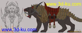 3D打印模型《黑武士》2009最后的一个作品，希望大家喜欢的图片