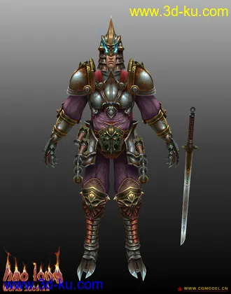 3D打印模型《黑武士》2009最后的一个作品，希望大家喜欢的图片