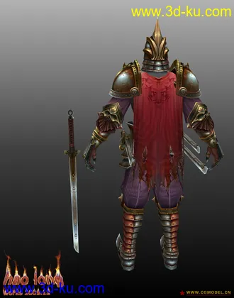 3D打印模型《黑武士》2009最后的一个作品，希望大家喜欢的图片