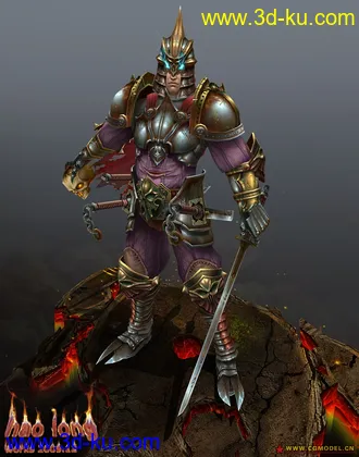 3D打印模型《黑武士》2009最后的一个作品，希望大家喜欢的图片