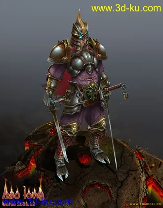 3D打印模型《黑武士》2009最后的一个作品，希望大家喜欢的图片