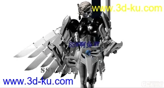 3D打印模型高精度女体机器人的图片