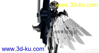 3D打印模型高精度女体机器人的图片