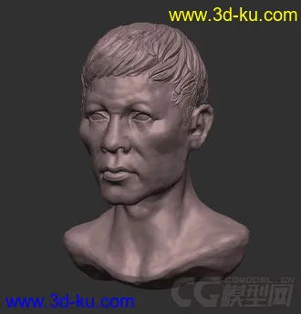 3D打印模型头像的图片