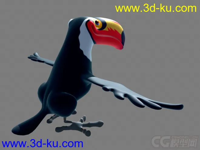 Tucan 鸟模型的图片3