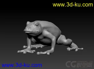 3D打印模型青蛙的图片