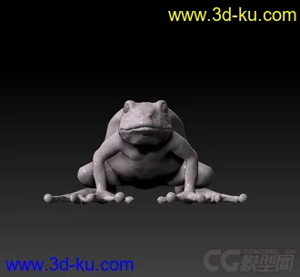 3D打印模型青蛙的图片