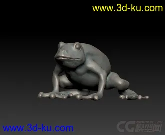3D打印模型青蛙的图片