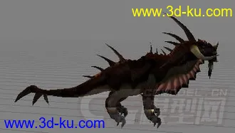 3D打印模型怪龙一只的图片