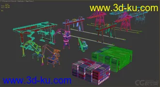 史上最全港口设施+集装箱模型---没有之一！！！的图片