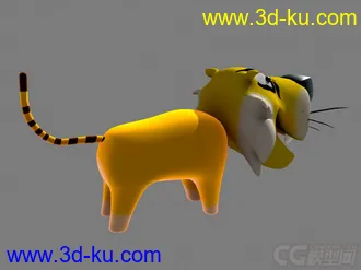 3D打印模型tiger 老虎的图片