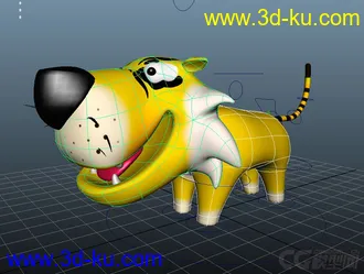 3D打印模型tiger 老虎的图片