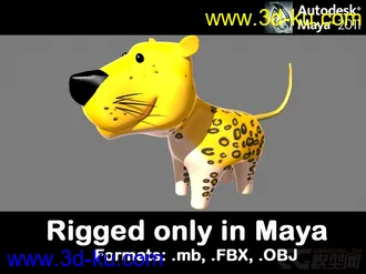 3D打印模型Panther 豹子的图片