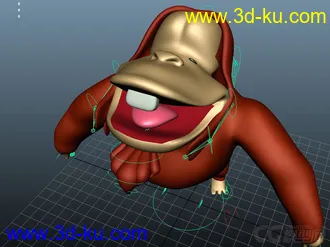 3D打印模型Orangutan 大猩猩的图片