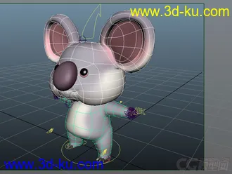 3D打印模型考拉的图片