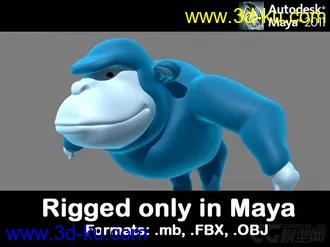 3D打印模型猩猩的图片