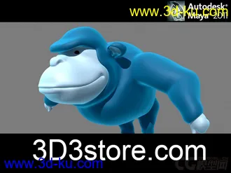 3D打印模型猩猩的图片